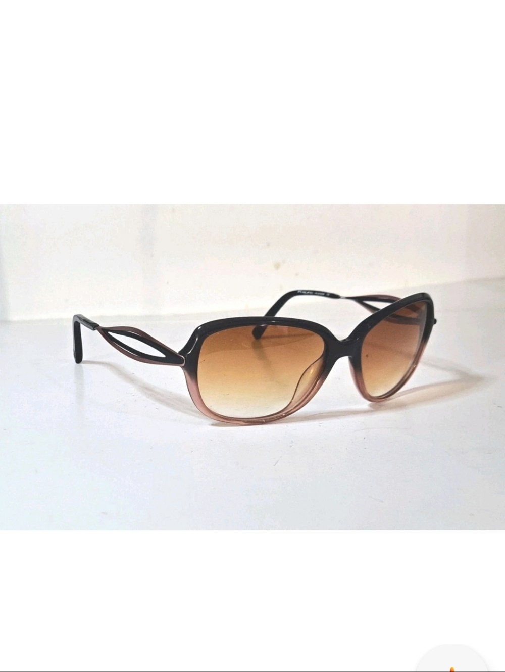 KOALI 7177K Sunglasses By MOREL Black/Brown Gradient Made In France Women